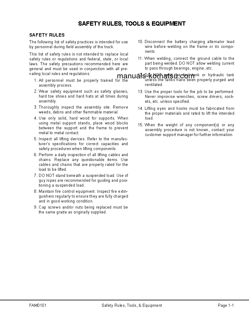 Protected: 830E(USA) S/N A30816-UP Field assembly manual (English)