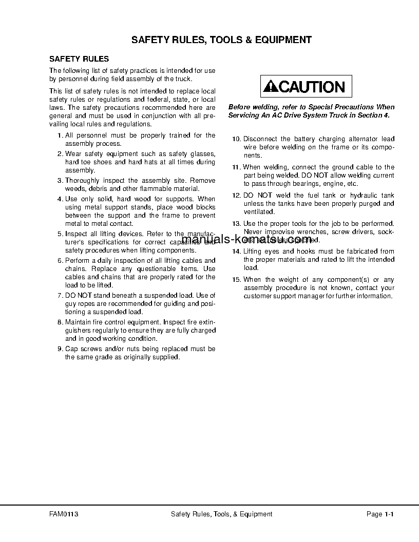 Protected: 960E-1(USA) S/N A30003-A30024 Field assembly manual (English)