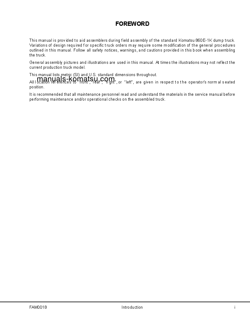 Protected: 860E-1(USA)-KT S/N A30003-A30030 Field assembly manual (English)