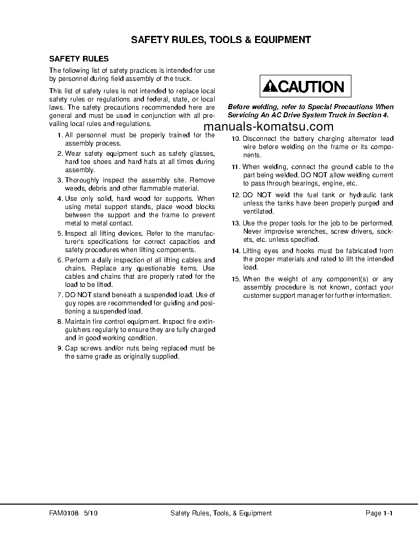 Protected: 930E-4(USA) S/N A30750-UP Field assembly manual (English)