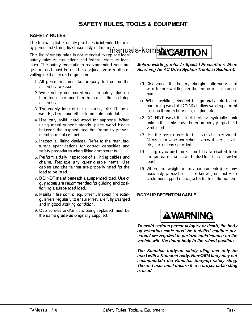 Protected: 830E-1(USA)-AC S/N A30262-A30560 Field assembly manual (English)