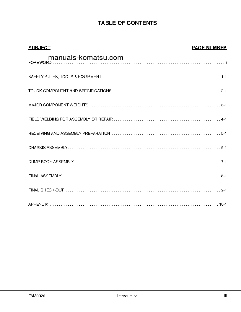 Protected: 960E-1(USA)-K S/N A50003-UP Field assembly manual (English)