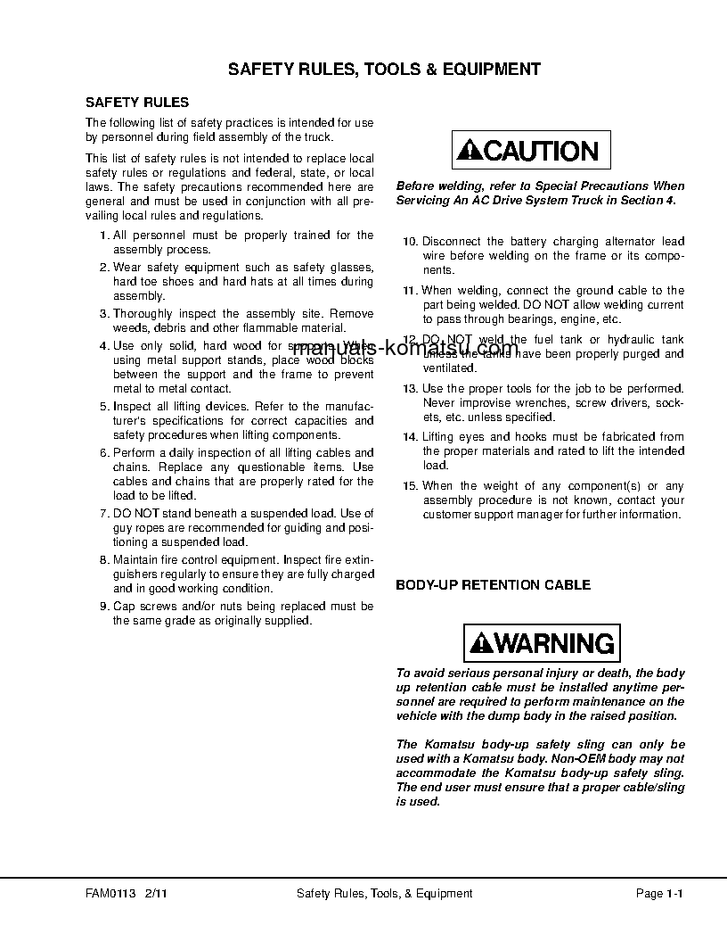 Protected: 960E-1(USA)-K S/N A50003-UP Field assembly manual (English)