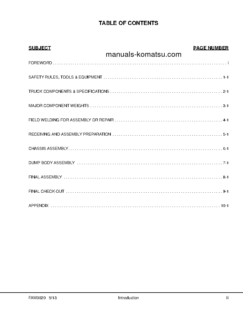 Protected: 960E-2(USA)-K S/N A50011-UP Field assembly manual (English)