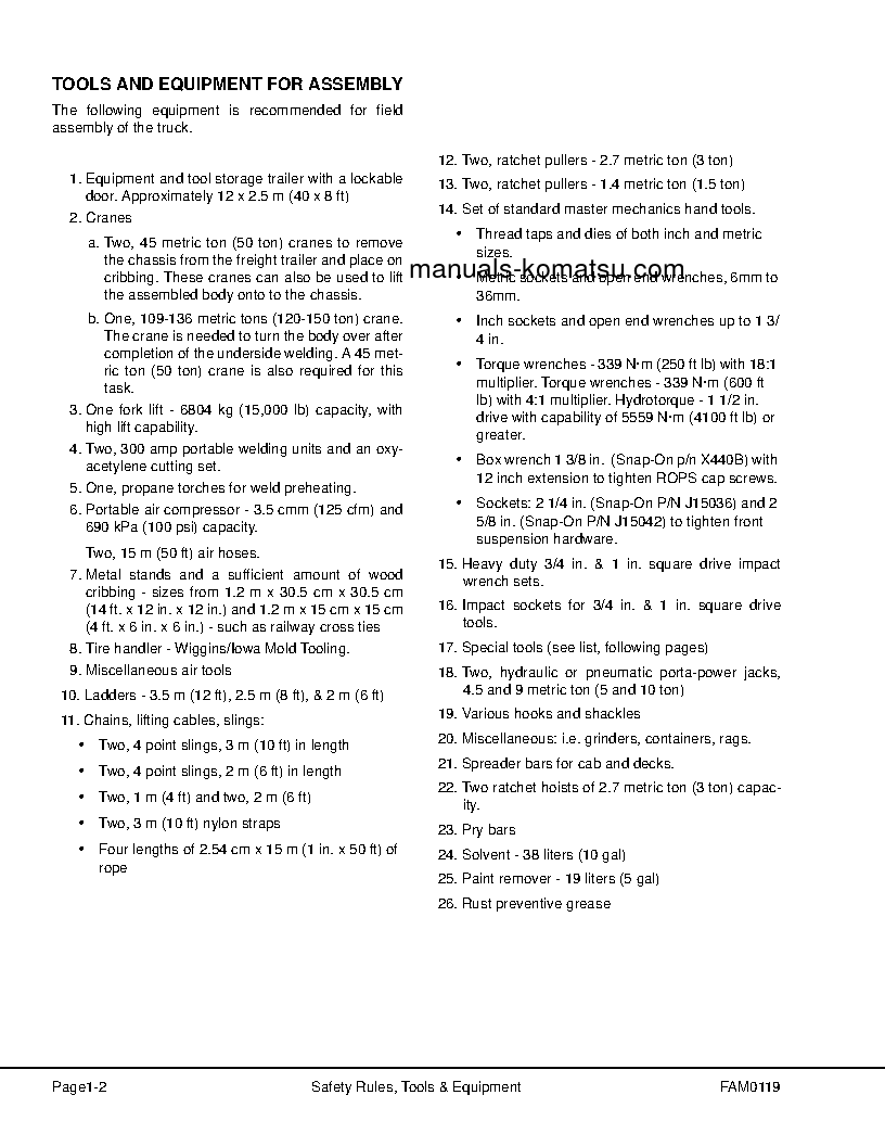 Protected: 960E-2(USA)-K S/N A50011-UP Field assembly manual (English)