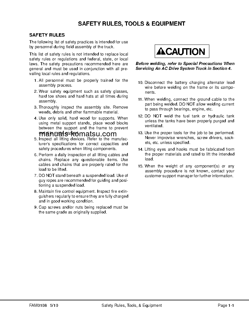 Protected: 930E-4(USA) S/N A31002-UP Field assembly manual (English)