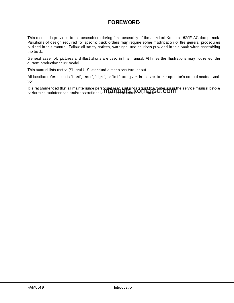 Protected: 830E-1(USA)-AC S/N A30561-A30565 Field assembly manual (English)