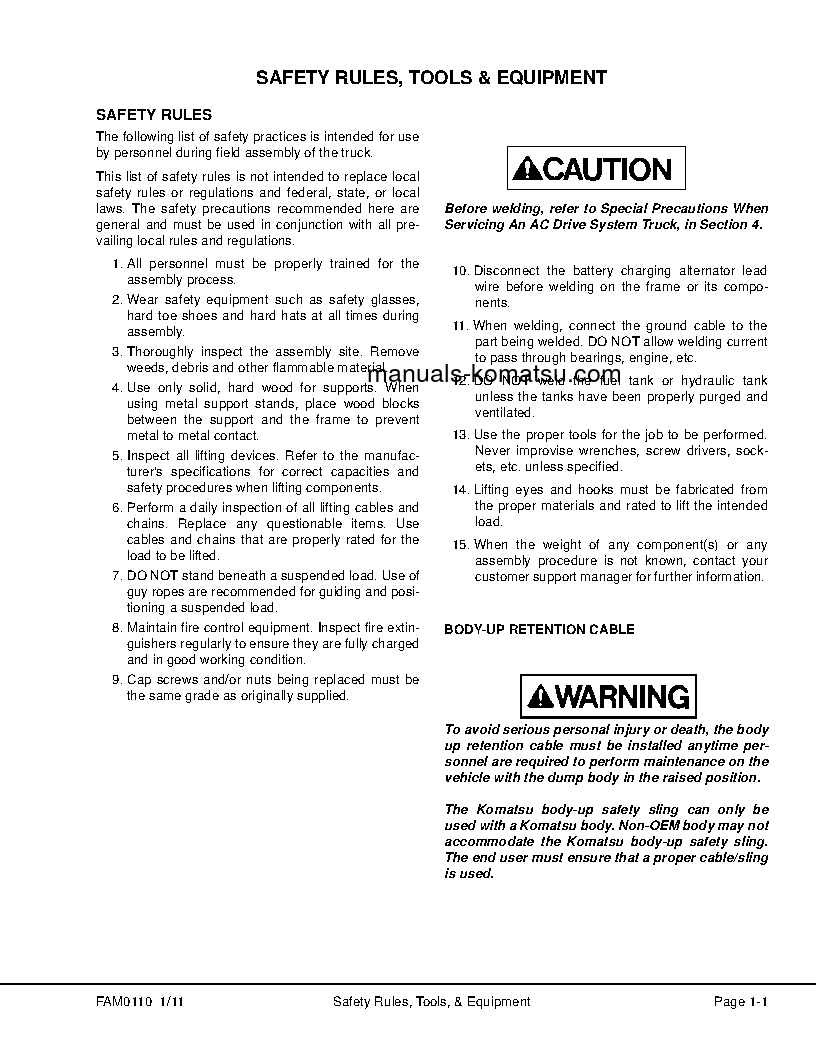 Protected: 830E-1(USA)-AC S/N A30561-A30565 Field assembly manual (English)