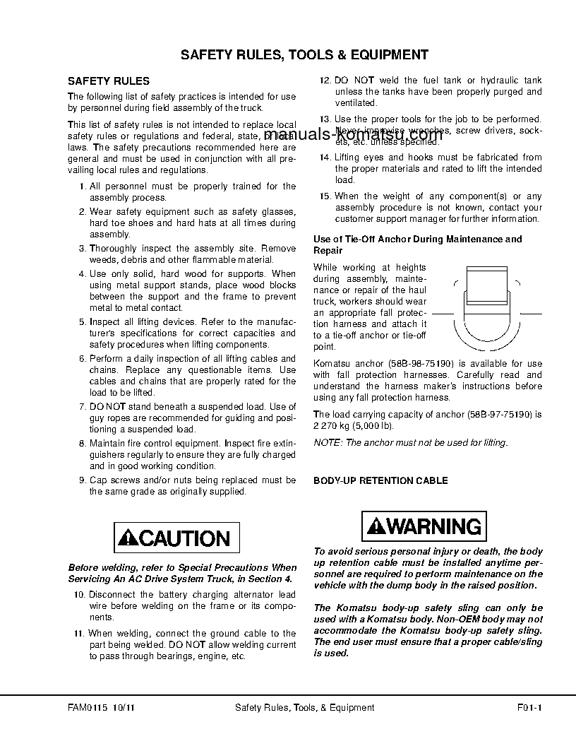 Protected: 830E-1(USA)-AC S/N A30566-UP Field assembly manual (English)