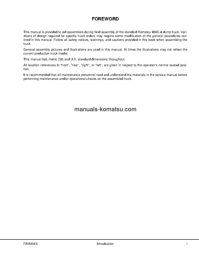 Protected: 930E-4(USA) S/N A31056-UP Field assembly manual (English)