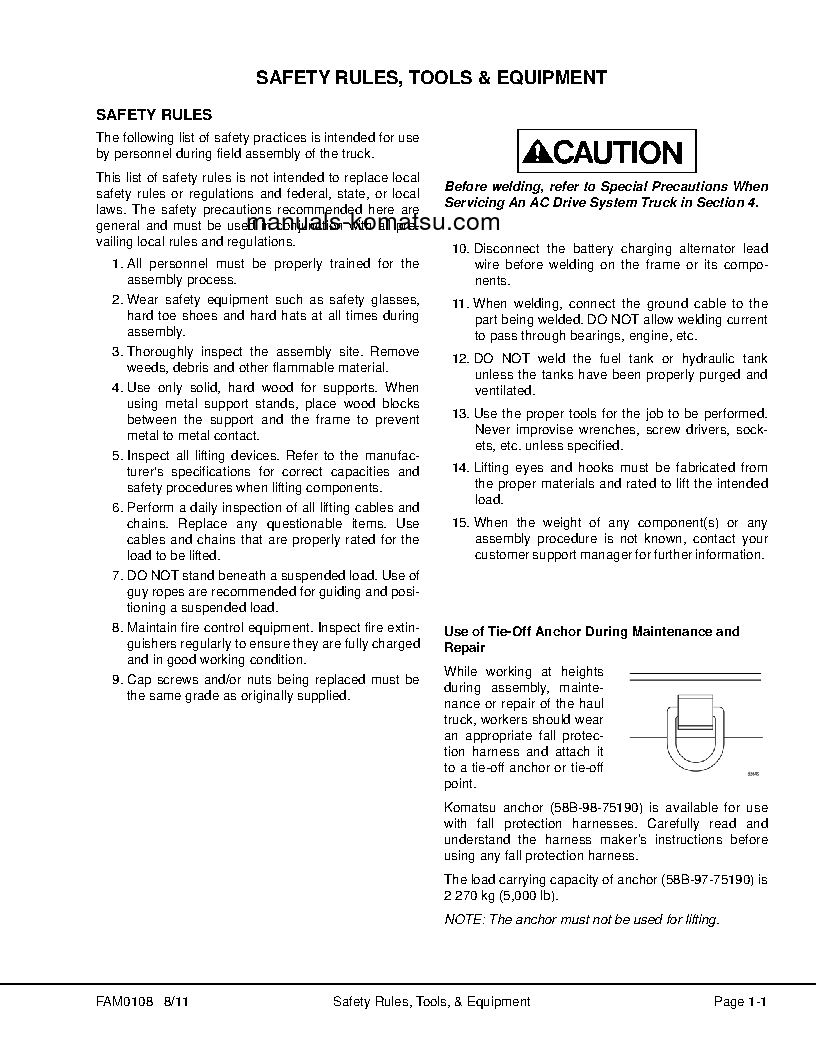 Protected: 930E-4(USA) S/N A31056-UP Field assembly manual (English)