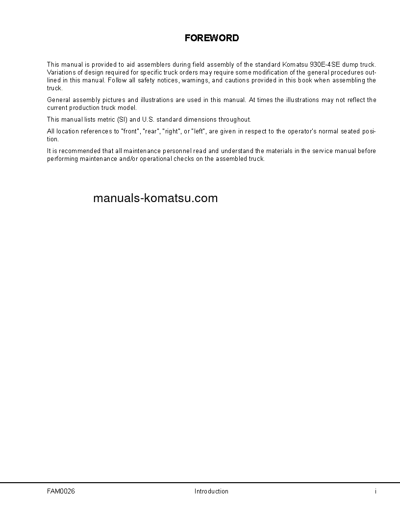 Protected: 930E-4(USA)-SE S/N A31875-UP Field assembly manual (English)