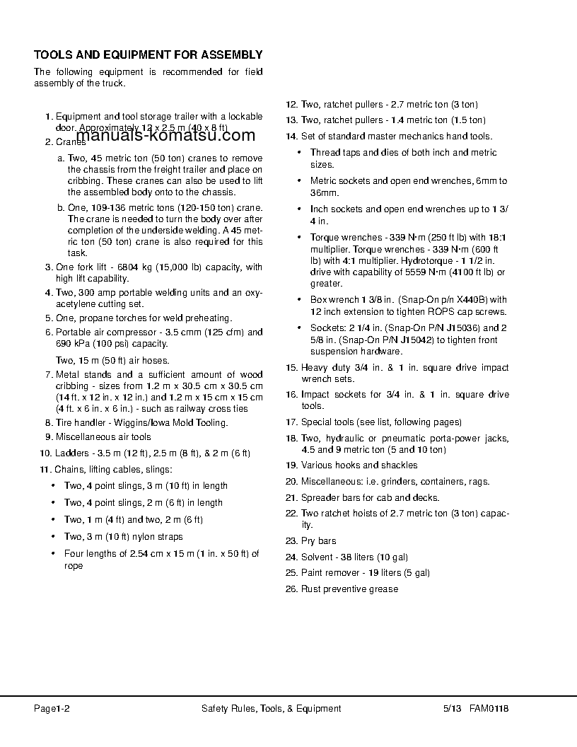 Protected: 960E-2(USA) S/N A30027-UP Field assembly manual (English)