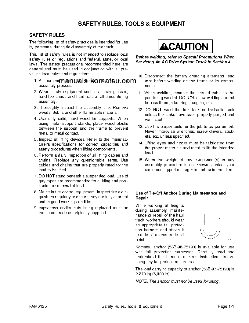 Protected: 930E-4(USA) S/N A31892-UP Field assembly manual (English)