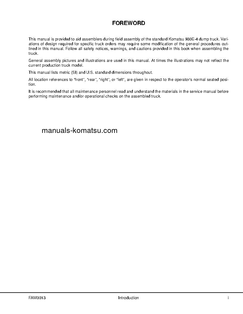 Protected: 930E-4(USA) S/N A31936-UP Field assembly manual (English)