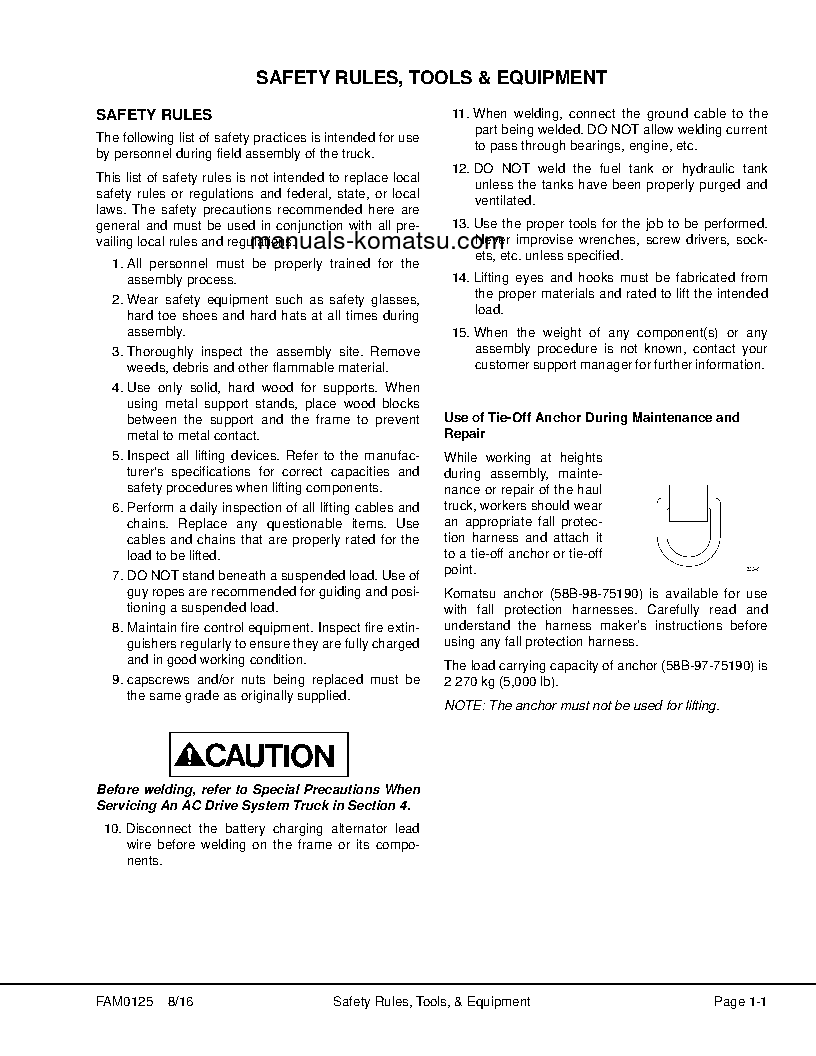 Protected: 930E-4(USA) S/N A31936-UP Field assembly manual (English)