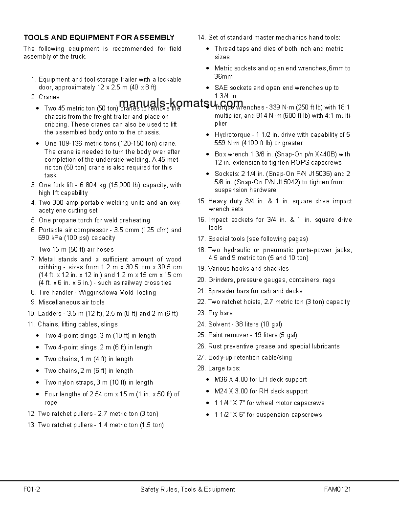Protected: 730E-8(USA) S/N A40004-UP Field assembly manual (English)