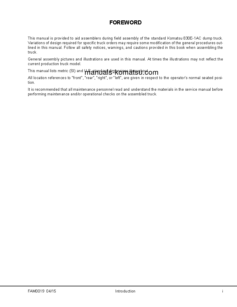 Protected: 830E-1(USA)-AC S/N A40962-UP Field assembly manual (English)