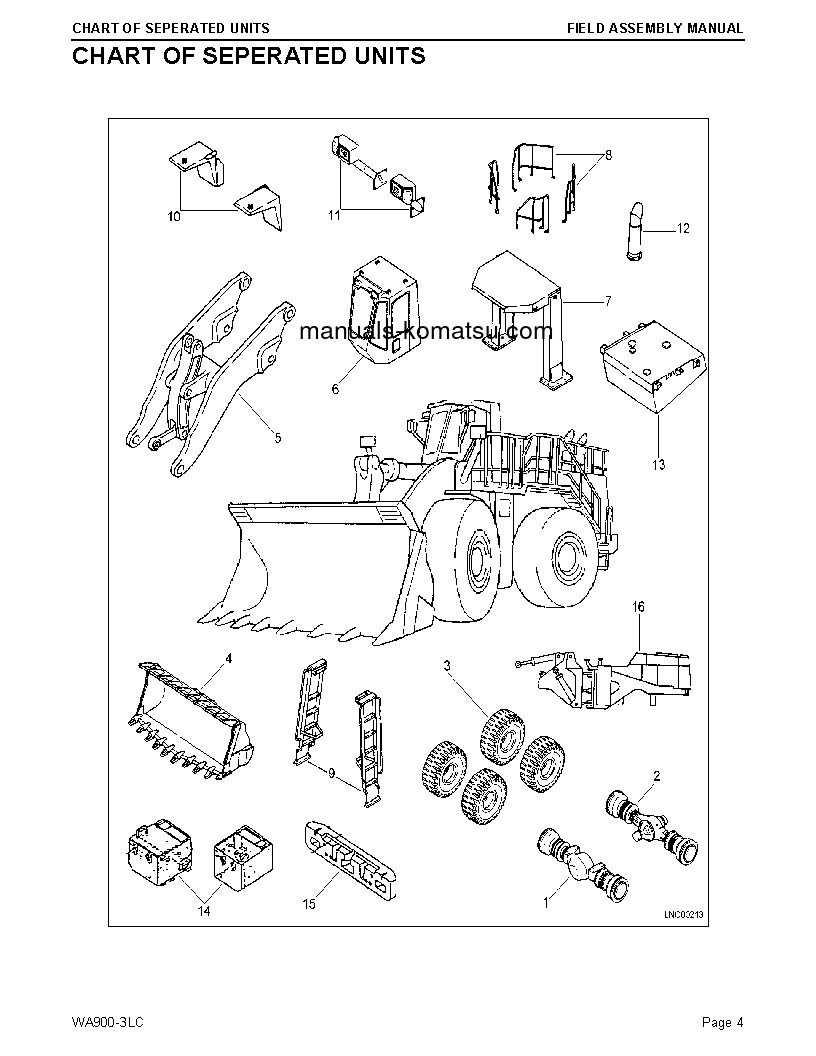 Protected: WA900-3(USA)-LC S/N A50001-UP Field assembly manual (English)