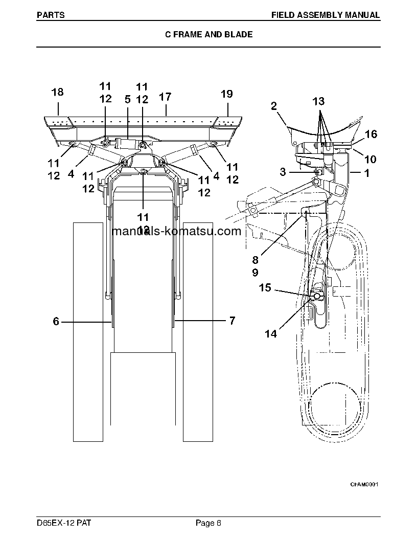 Protected: D65EX-12(JPN) S/N 62745-UP Field assembly manual (English)