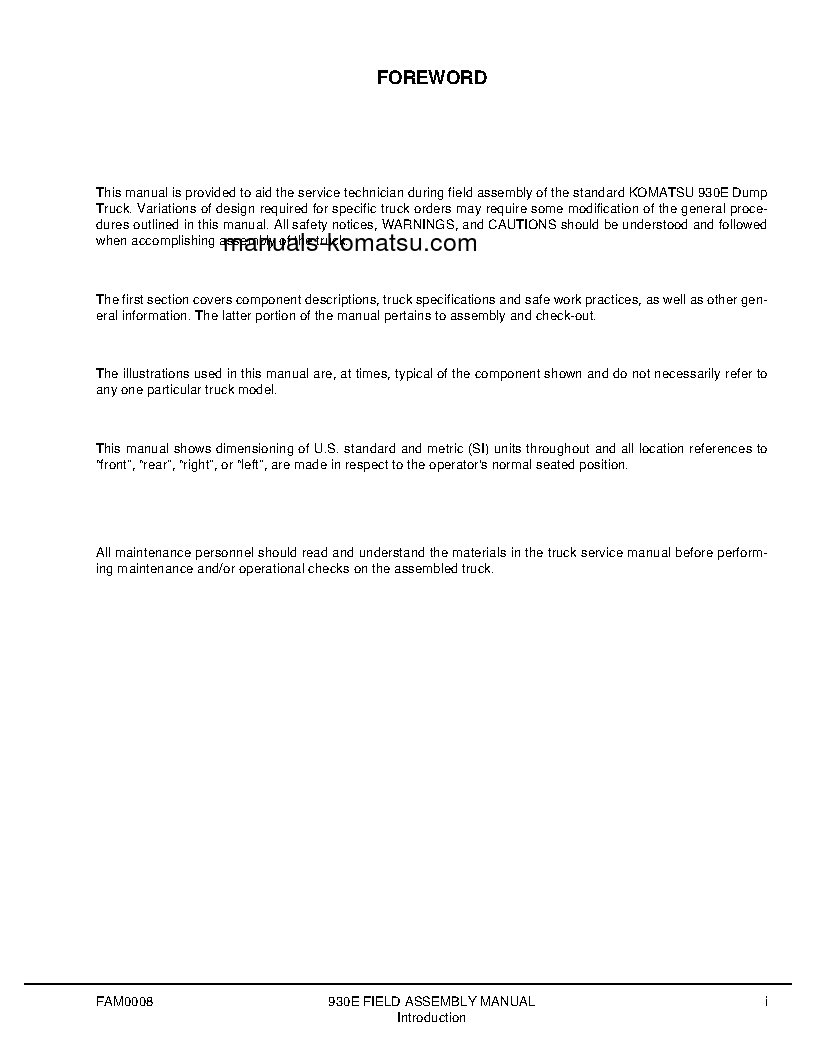 Protected: 930E-2(USA) S/N A30121-UP Field assembly manual (English)