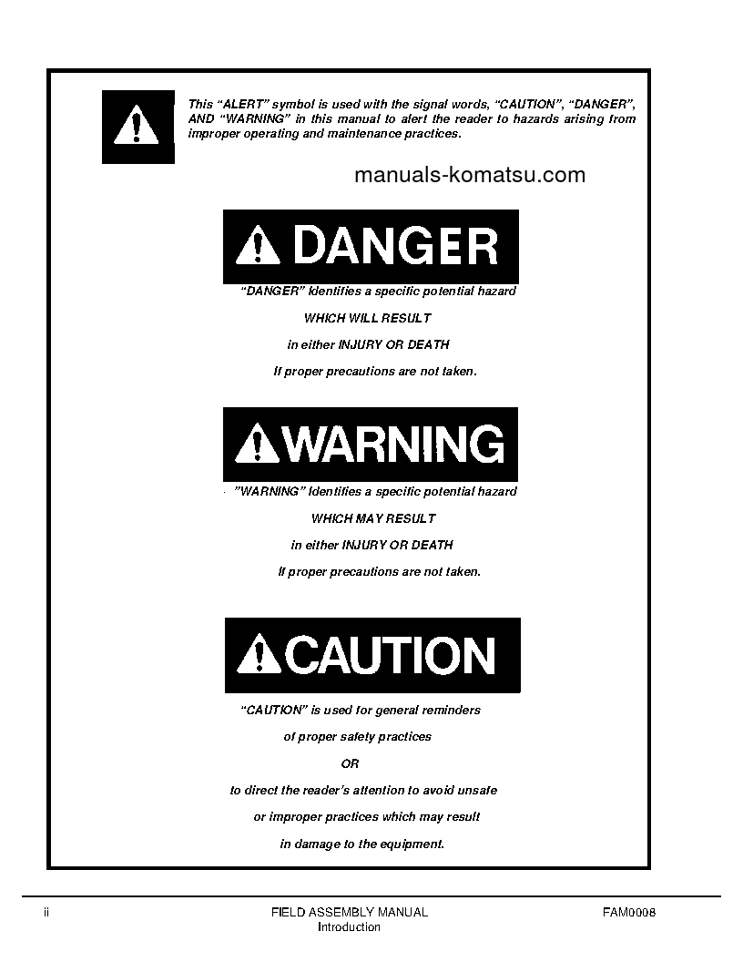 Protected: 930E-2(USA) S/N A30121-UP Field assembly manual (English)