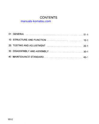 WA450-3(USA)-LE S/N A30001-UP Shop (repair) manual (English)