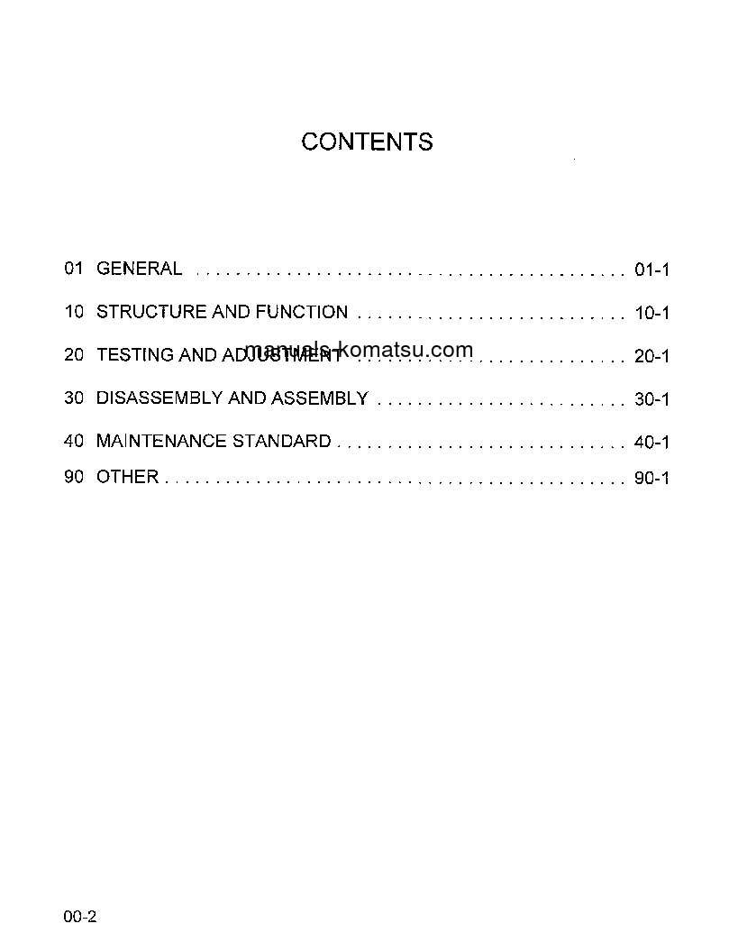 Protected: WA600-1(USA)-LE S/N A51001-UP Shop (repair) manual (English)