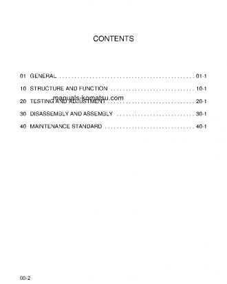 WA250-3(USA)-L S/N A70001-UP Shop (repair) manual (English)
