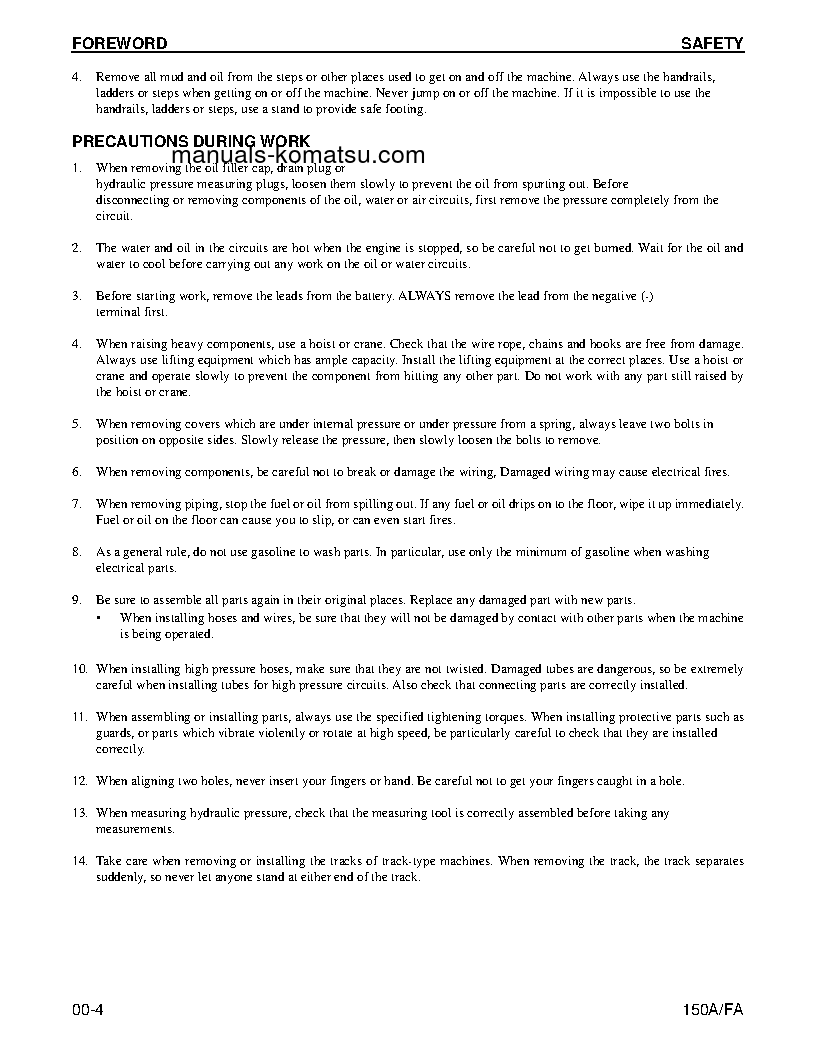 Protected: 150FA S/N U010828-UP Shop (repair) manual (English)