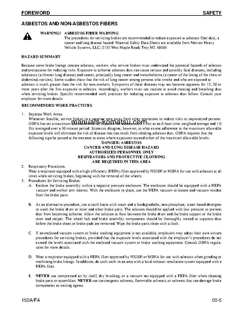 Protected: 150FA S/N U010828-UP Shop (repair) manual (English)