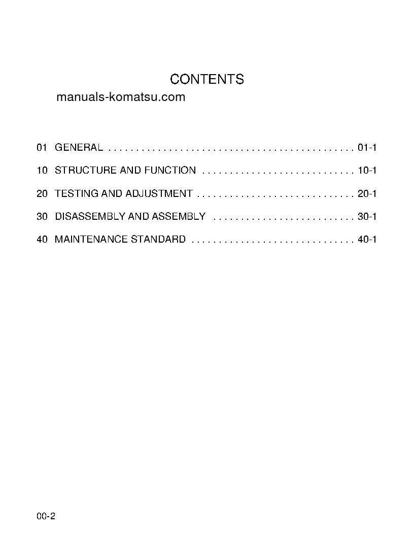Protected: WA180PT-3(USA)-L S/N A85001-UP Shop (repair) manual (English)