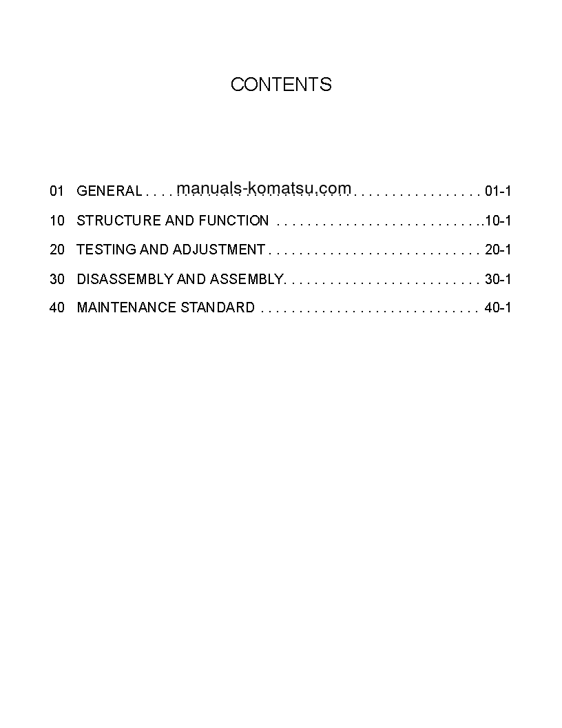 Protected: GD750A-1(USA) S/N 7001-UP Shop (repair) manual (English)