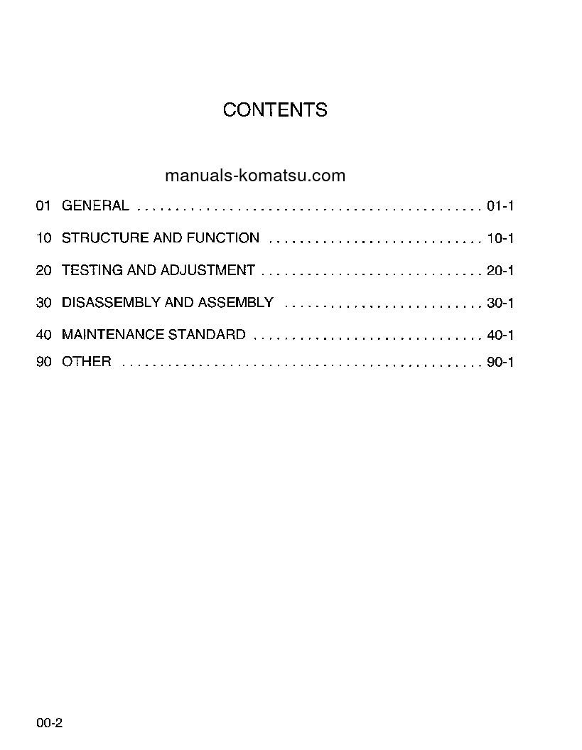 Protected: WA800-2(USA)-LC S/N A20020-UP Shop (repair) manual (English)