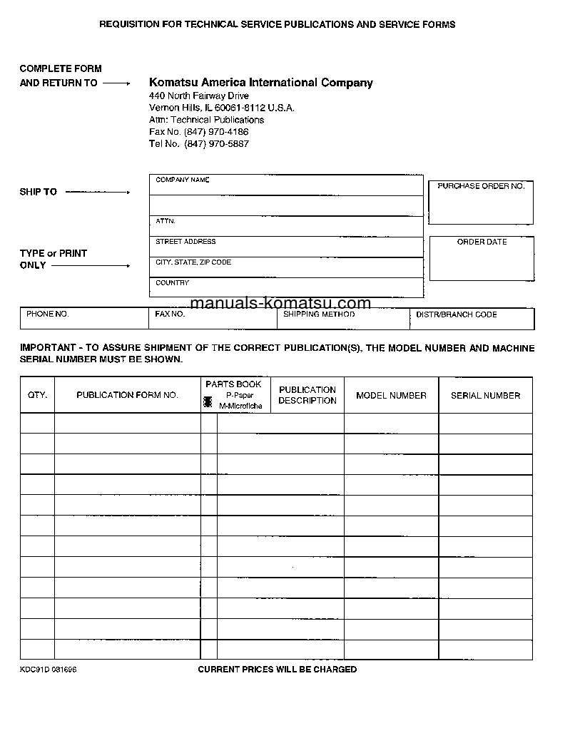 Protected: WA800-2(USA)-LC S/N A20020-UP Shop (repair) manual (English)
