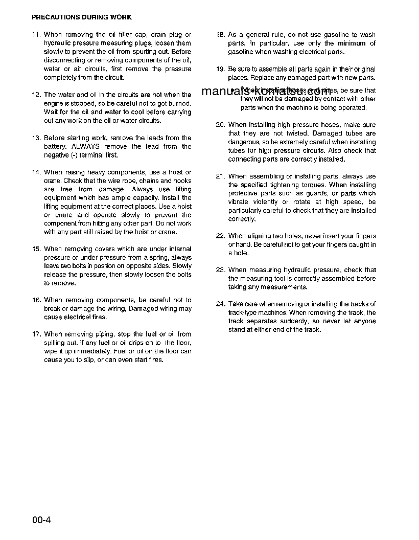 Protected: WA800-2(USA)-LC S/N A20020-UP Shop (repair) manual (English)