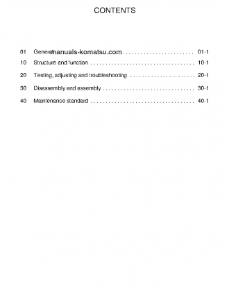 PC270LC-6(USA)-LE S/N A83001-UP Shop (repair) manual (English)