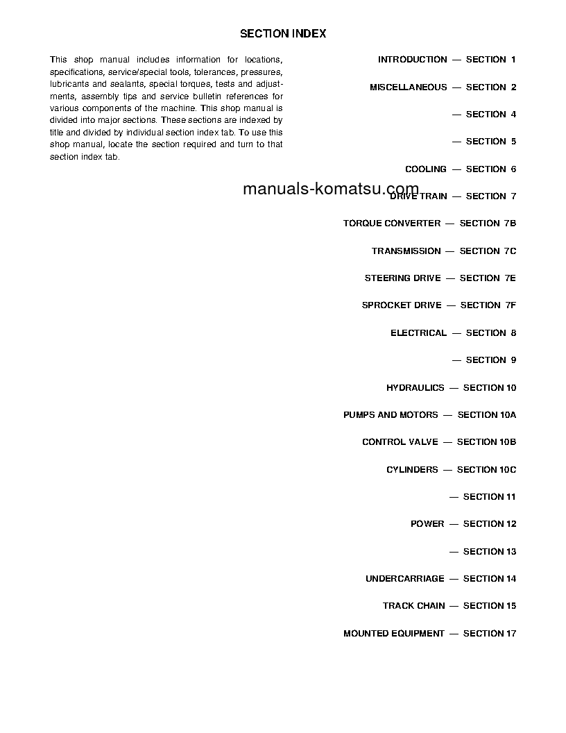 Protected: TD-9H S/N P046275-UP Shop (repair) manual (English)