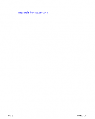 WA420-3(USA)-MC S/N A31001-UP Shop (repair) manual (English)