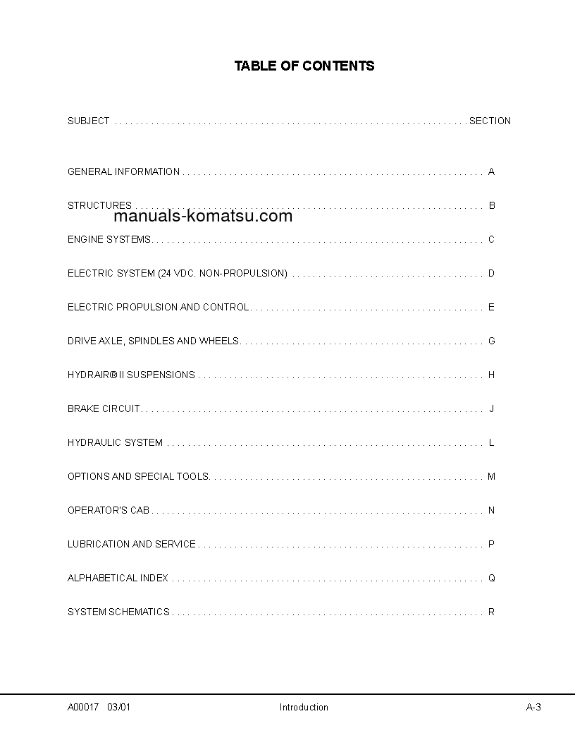 Protected: 930E-2(USA)-5 S/N A30156-A30180 Shop (repair) manual (English)