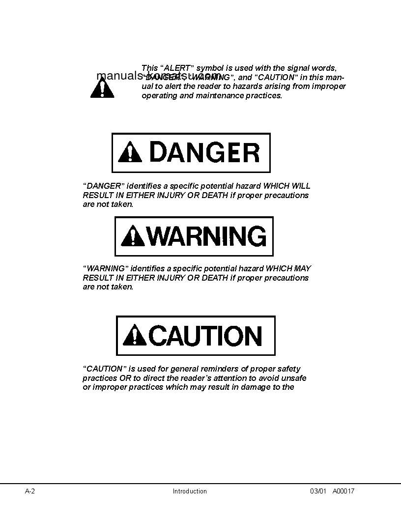 Protected: 930E-2(USA)-3 S/N A30156-A30180 Shop (repair) manual (English)