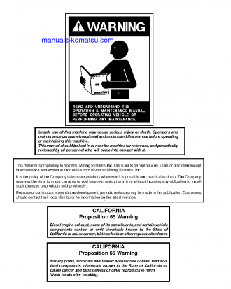 730E(USA) S/N A30181-A30211 Shop (repair) manual (English)