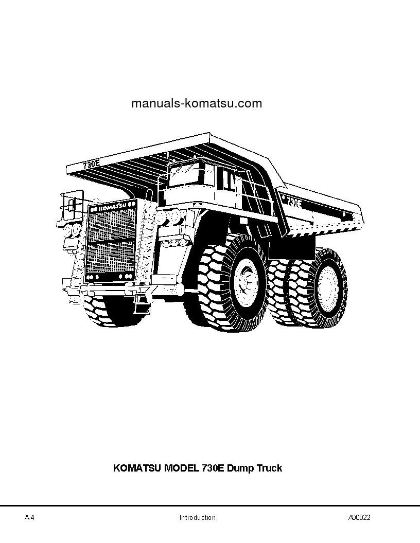 Protected: 730E(USA) S/N A30181-A30211 Shop (repair) manual (English)