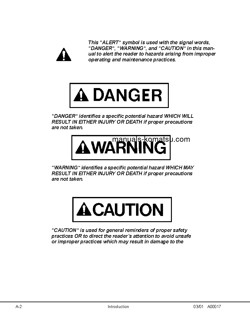 Protected: 930E-2(USA)-3 S/N A30181-A30223 Shop (repair) manual (English)