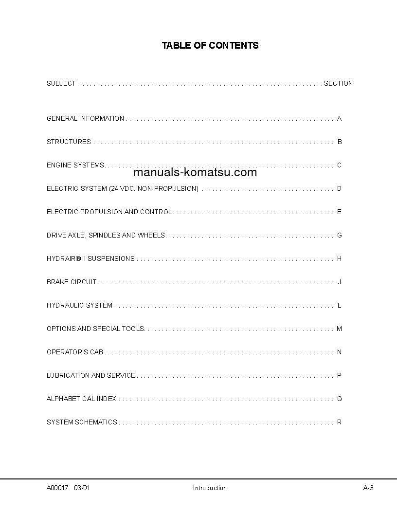 Protected: 930E-2(USA)-3 S/N A30181-A30223 Shop (repair) manual (English)