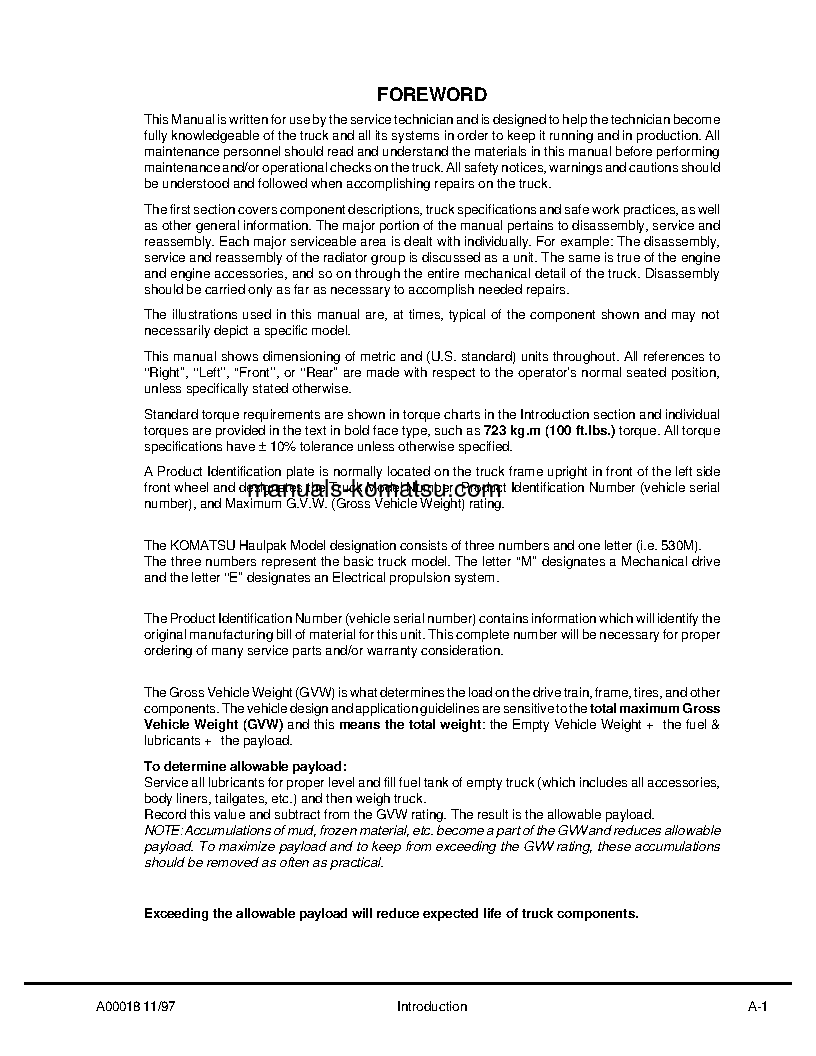 Protected: 530M(USA) S/N A30002-A30038 Shop (repair) manual (English)