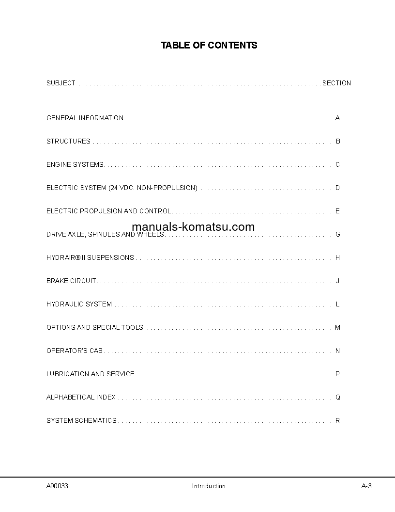 Protected: 930E-3(USA) S/N A30304-A30309 Shop (repair) manual (English)