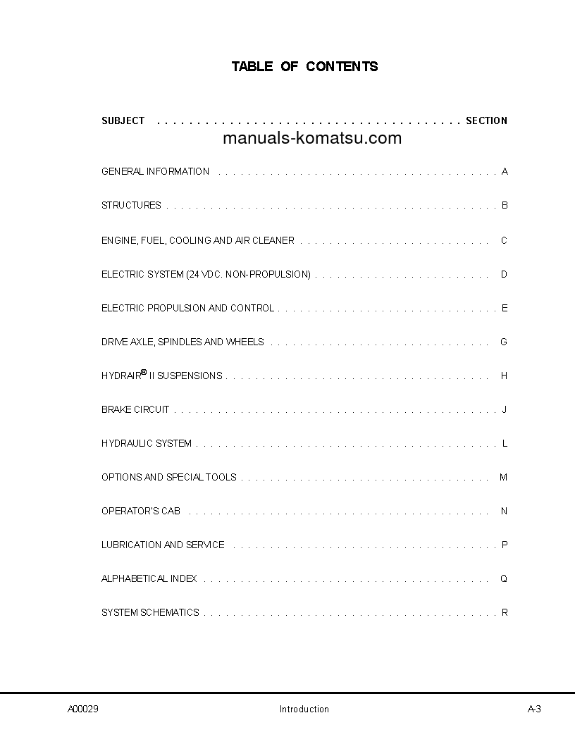 Protected: 730E(USA) S/N A30197-A30200 Shop (repair) manual (English)