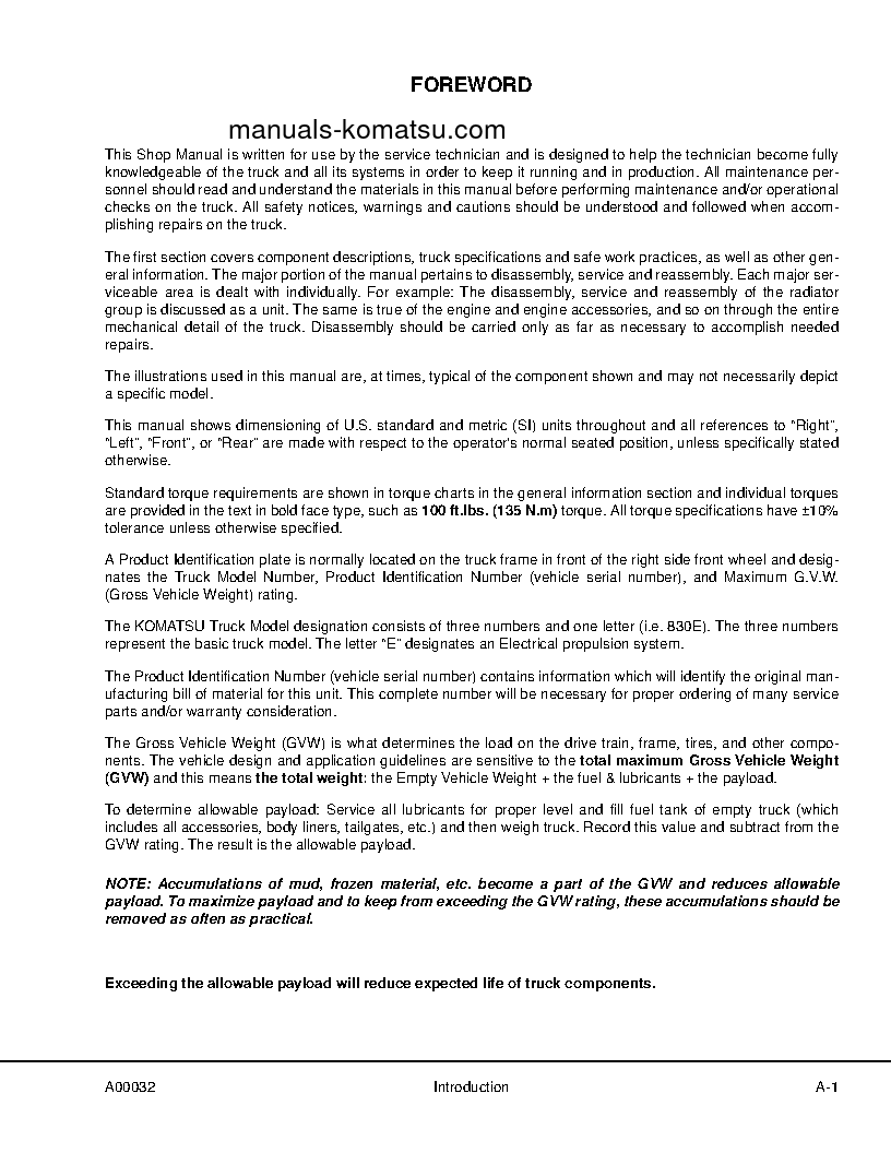 Protected: 830E(USA) S/N A30677-A30688 Shop (repair) manual (English)