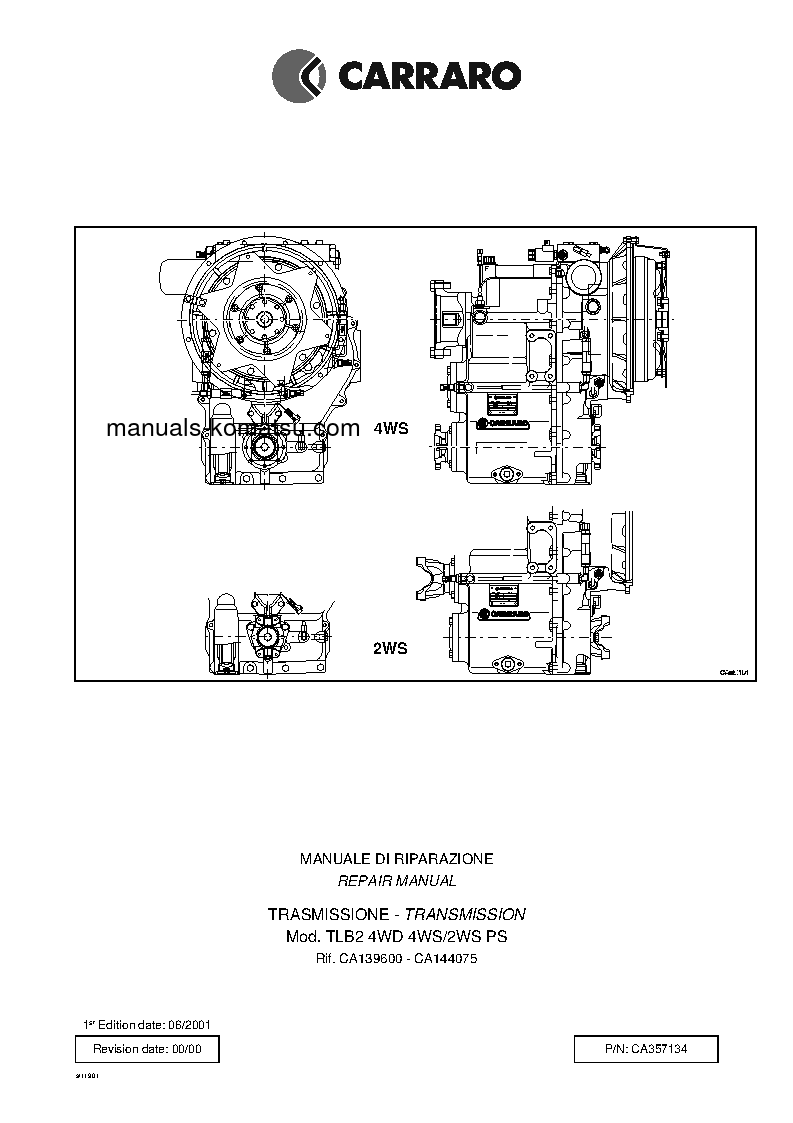 Protected: WB140PS-2(ITA) S/N TRANS`N 140F50001-140F50091 Shop (repair) manual (English) Protected: WB140PS-2(ITA) S/N TRANS`N 140F50001-140F50091 Shop (repair) manual (English)